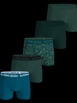 Björn Borg Cotton Stretch 5-pak Boxershorts, , L- Undertøj