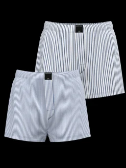Discount Cotton Stretch Woven 2-pak Boxershorts, , S Undertøj