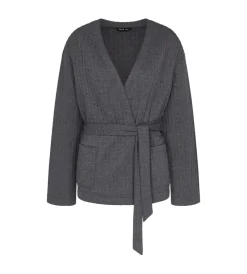 Discount Cozy Comfort Quilted Robe Bluse, , 44 Dame Loungewear
