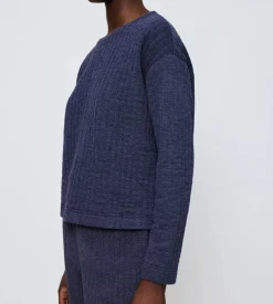 Triumph Cozy Comfort Quilted Sweater, , 40-Dame Loungewear