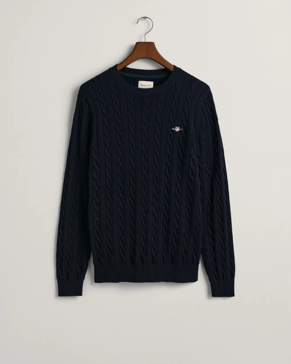Crewneck Striktrøje, , 3XL Strik