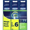 Oral-B Cross Action 6-pak Børstehoveder- Personlig Pleje
