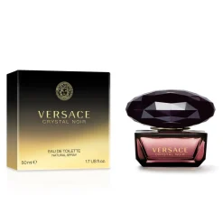 Versace Crystal Noir Eau De Toilette, 50 ml- Eau De Toilette