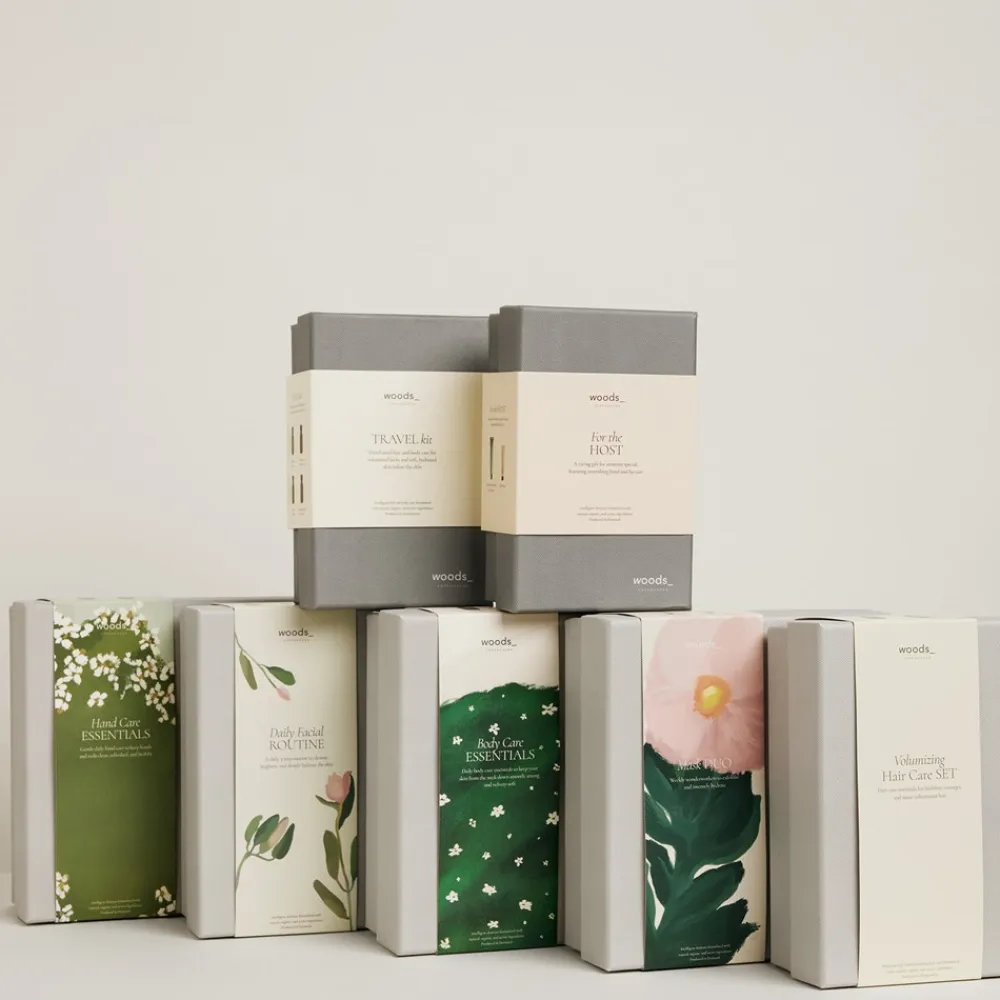 woods_ copenhagen Daily Facial Routine Gaveæske- Gaveæsker Til Hende