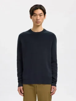 Hot Dane Structure Crew Neck Striktrøje, , L Strik