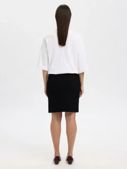Selected Women Darla Striknederdel, , L-Dame Nederdele