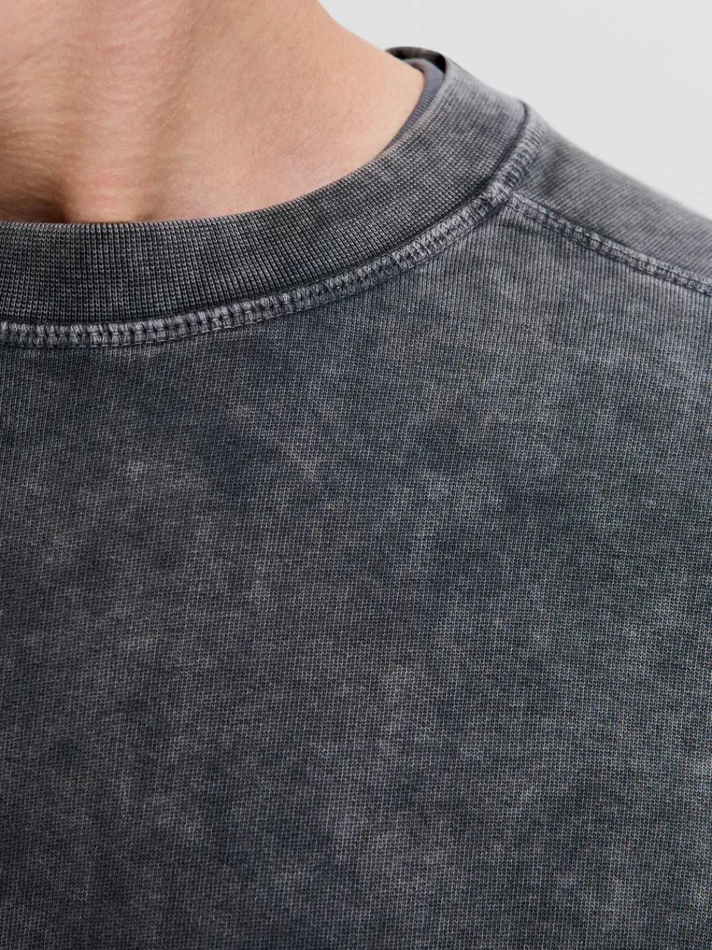 R.D.D. Royal Denim Division Dawson Overdye Crew Neck Sweatshirt, , XXL- Sweatshirts & Trøjer