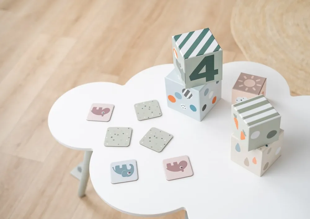 Outlet Deer Friends 5-pak Stableklodser Børn Legetøjsfigurer & Klodser|Babylegetøj