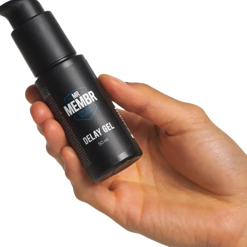 MR. MEMBR Delay Gel, 50 ml- Tilbehør|Glidecreme & Kondomer