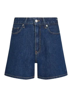 Online Denim Mini Shorts, , 32 Dame Shorts