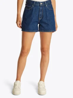Online Denim Mini Shorts, , 32 Dame Shorts