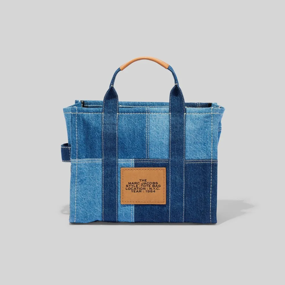 Marc Jacobs Denim Small Tote Crossbody,-Dame Håndtasker|Crossovers & Skuldertasker