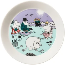 Moomin Arabia Desserttallerken, Ø19 cm- Tallerkener