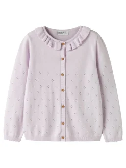 Name It Diame Knit Cardigan, , 116 cm-Børn Cardigans