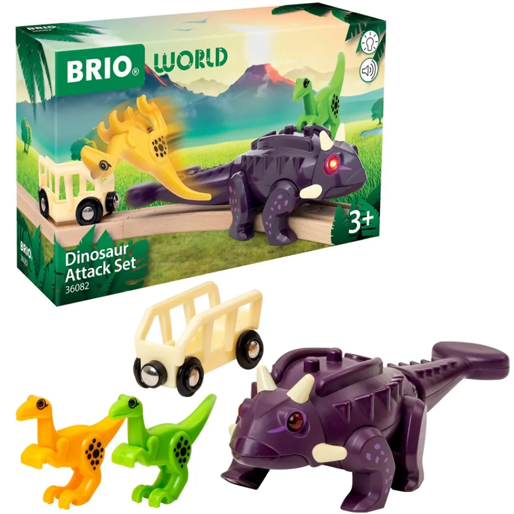 Outlet Dinosaur Attack Legesæt Børn Legetøjsfigurer & Klodser