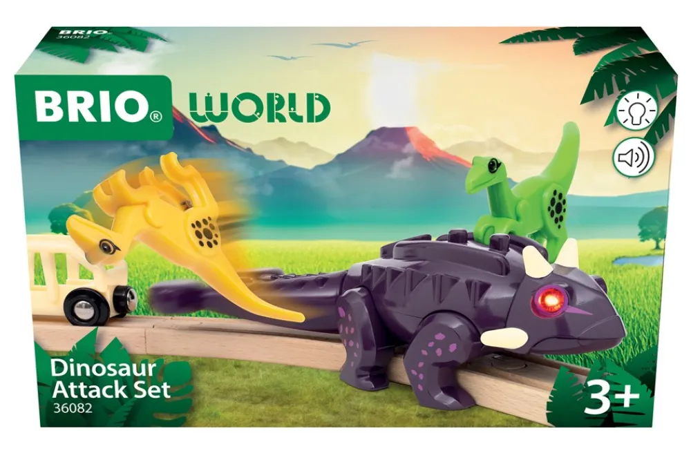 Outlet Dinosaur Attack Legesæt Børn Legetøjsfigurer & Klodser