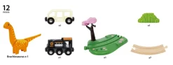 BRIO Dinosaur Cirkel Togsæt-Børn Tog, Biler & Skibe