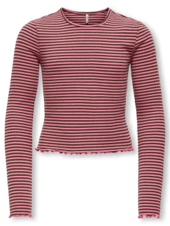 Online Dixi Life O-Neck Stripe Bluse, , 134-140 cm Børn Bluser