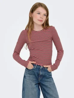 Online Dixi Life O-Neck Stripe Bluse, , 134-140 cm Børn Bluser