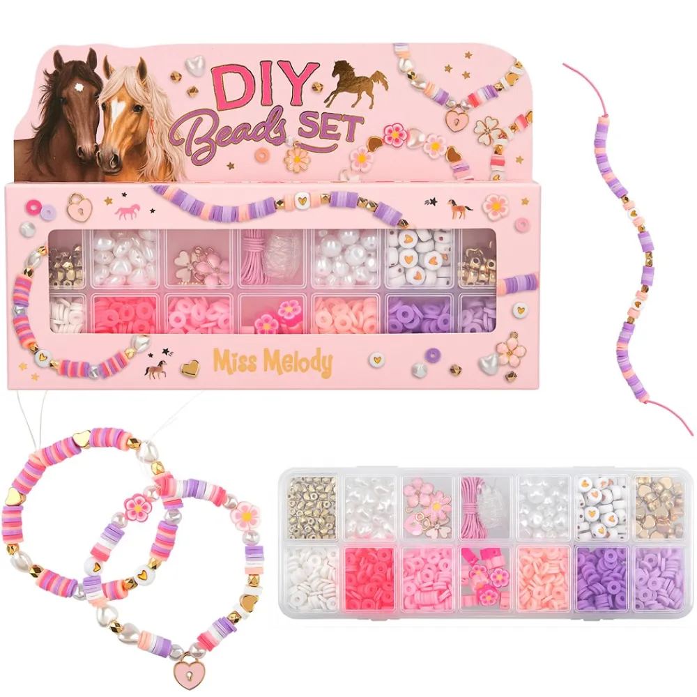 Miss Melody DIY Perlesæt-Børn Kreativ Leg