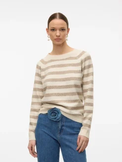Clearance Doffy LS Striktrøje, , M Dame Strik & Sweatshirts