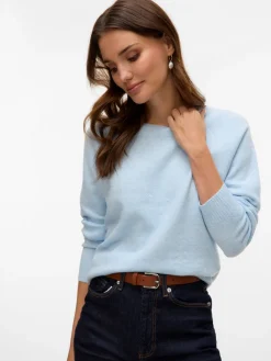Vero Moda Doffy LS Striktrøje, , M-Dame Strik & Sweatshirts