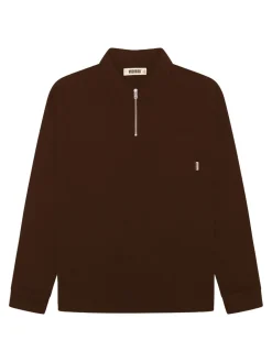 Woodbird Dom Half-zip Sweatshirt, , S- Sweatshirts & Trøjer