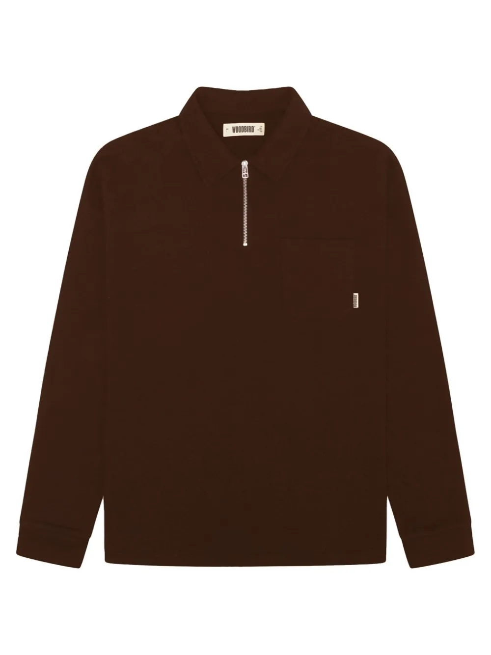 Woodbird Dom Half-zip Sweatshirt, , S- Sweatshirts & Trøjer