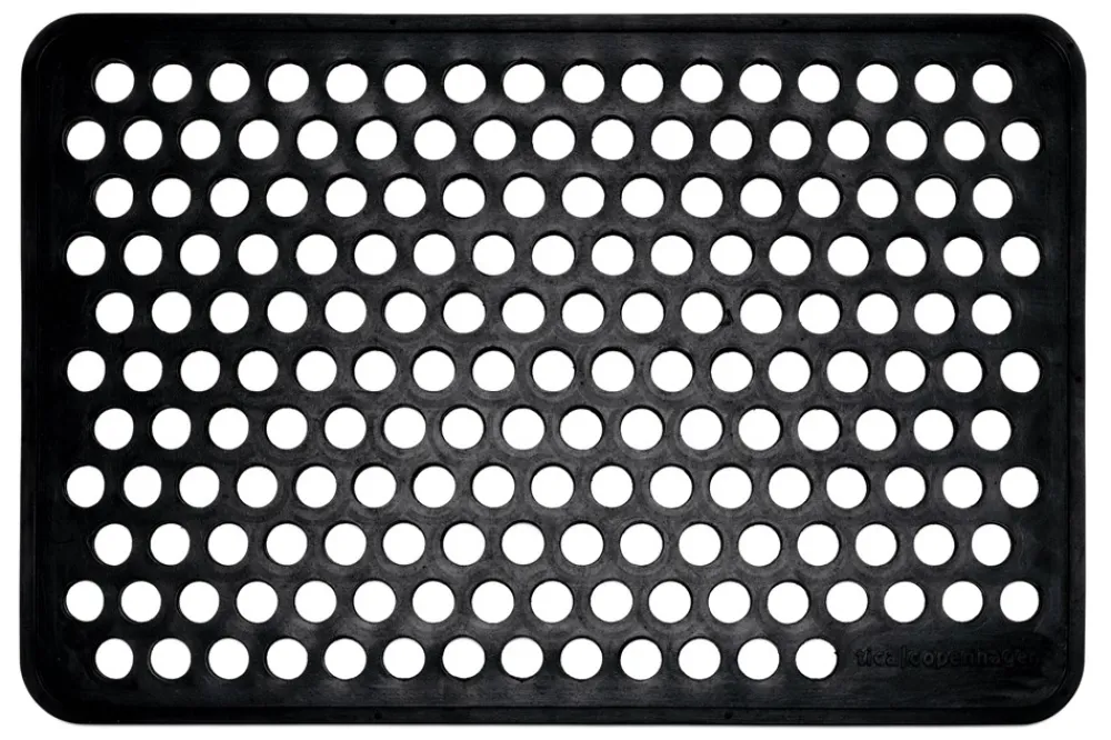 Tica Copenhagen Dot Gummi Dørmåtte, , 40x60 cm- Dørmåtter