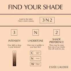 New Double Wear Stay-In-Place SPF 10 Foundation, Ansigt