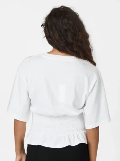 New Dray Boxy Smock T-shirt, , 36 Dame T-Shirts & Toppe