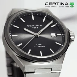 New DS-7 Quartz C043.410.44.051.00 Herreur, , 39 mm Ure