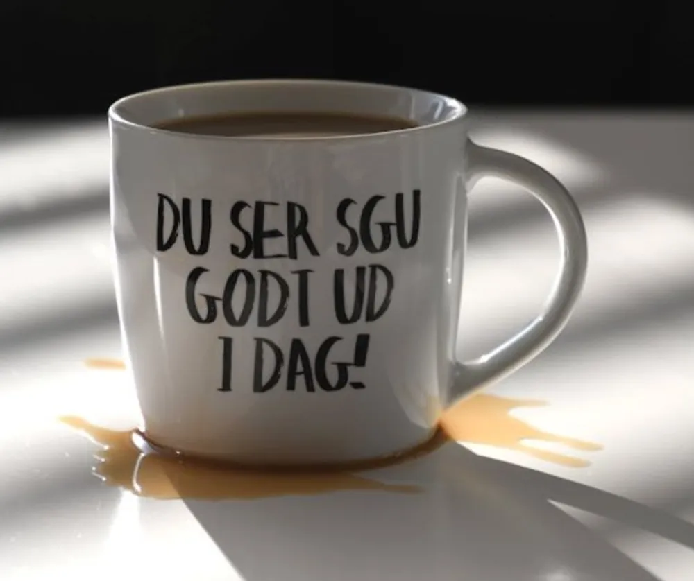 Outlet Du Ser Sku Godt Ud I Dag Krus, , 30 cl Krus & Kopper