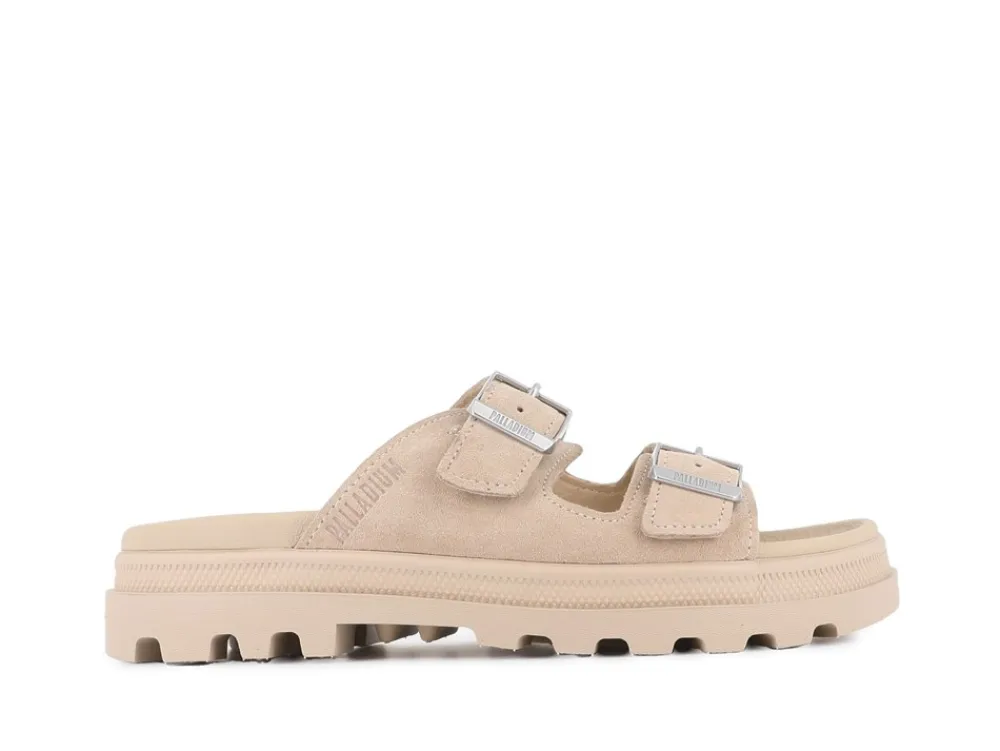 Palladium Dunlite Riviera Suede Sandaler, , 40-Dame Sandaler