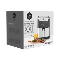 OBH Nordica Easy Fry & Grill 2-i-1 Airfryer- Køkkenmaskiner