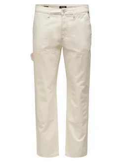ONLY & Sons Edge Loose Workwear Bukser, , W32/L34- Bukser & Chinos
