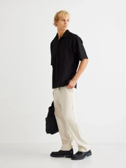 Outlet Eik Linen Bukser, , L Bukser & Chinos