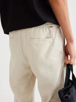 Outlet Eik Linen Bukser, , L Bukser & Chinos