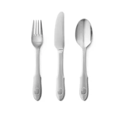 Georg Jensen Elephant Børnebestik, Blank, 3 Dele-Børn Børneservice|Bestik
