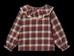 Wheat Elin Bluse, , 128 cm-Børn Bluser