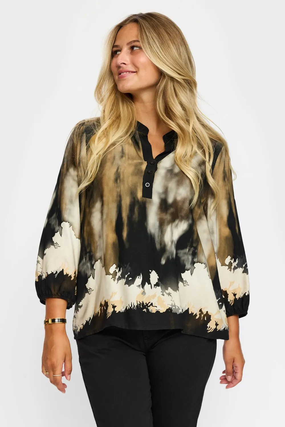 Eline Bluse, , XL Dame Bluser & Skjorter