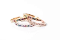 Sif Jakobs Jewellery Ellera Ring, Sølv Multi, 60-Dame Ringe