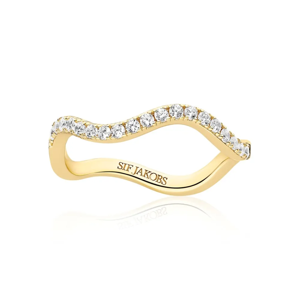 New Ellera Waves Ring, , 52 Dame Ringe