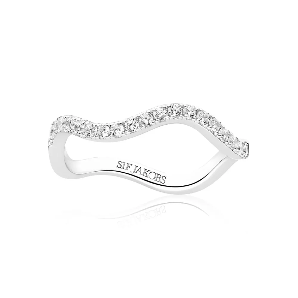 Online Ellera Waves Ring, , 56 Dame Ringe