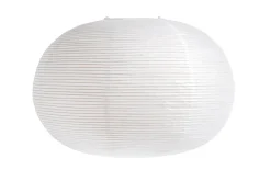 HAY Ellipse Rispapir Lampeskærm, , Ø70 cm- Pendel