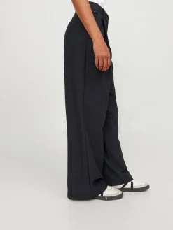 JJXX Ellis Wide Højtaljede Bukser, , S/L32-Dame Bukser & Leggings