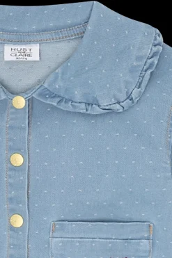 Clearance Ely Dotty Denimjakke, , 116 cm Børn Overtøj