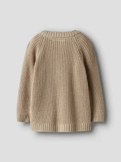 Lil' Atelier Emlen Cardigan, Oxford, 110 cm-Børn Cardigans