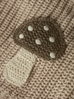 Lil' Atelier Emlen Cardigan, Oxford, 110 cm-Børn Cardigans
