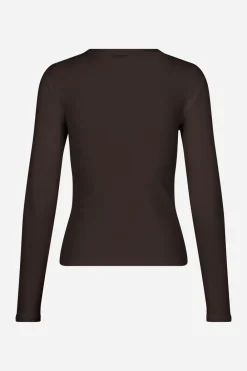 Outlet Enally Langærmet T-shirt, , S Dame T-Shirts & Toppe